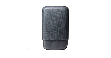 Футляр Yacht la regatta dark grey на 3 сигары